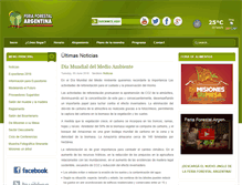 Tablet Screenshot of feriaforestal.com.ar